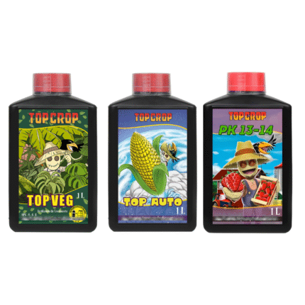 Pack Auto Full Power – Top Veg + Top Auto + PK 13-14 (1L) + 3 semillas de regalo
