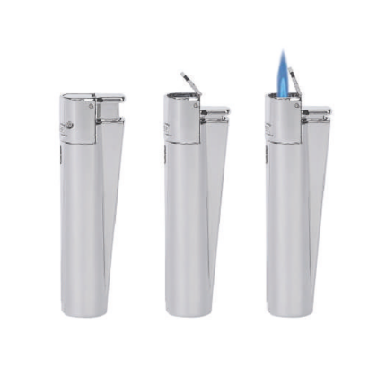 Encendedor Clipper silver catalitico recargable