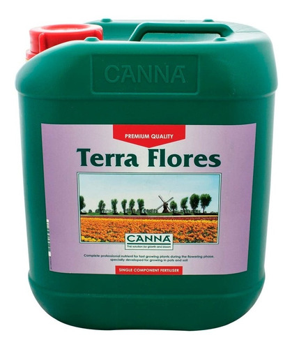 CANNA Terra Flores 5L + semilla de regalo
