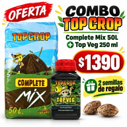 Combo Top Crop 50L + Top Veg + Enraizante