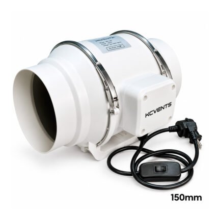 Extractor Kc Vents 150mm INLINE DUCT FAN